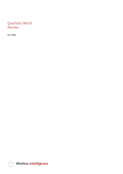Quarterly World Review: Q4 2008
