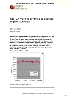 EBITDA margins continue to decline: regions converge