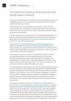 US consumers increasing mobile spend through multiple device ownership