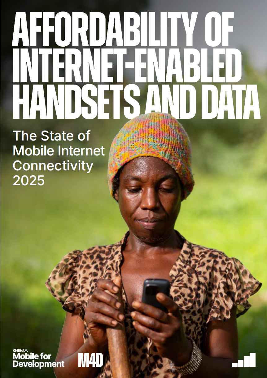 The State of Mobile Internet Connectivity 2025: Affordability of Internet-Enabled Handsets and Data